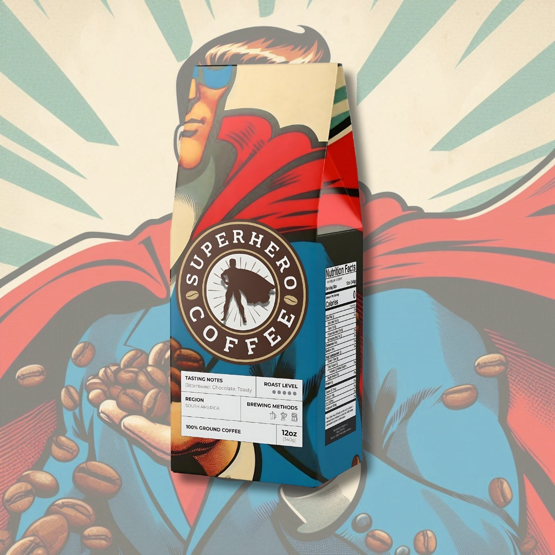 Bitterroot Coffee Blend (Dark French Roast) - Superhero Coffee