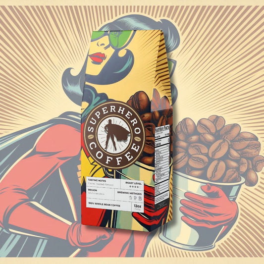 Cascades Coffee Blend (Medium-Dark Roast) - Superhero Coffee