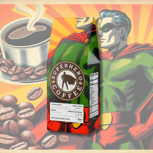 Flathead Valley Coffee Blend (Medium-Dark Roast) - Superhero Coffee