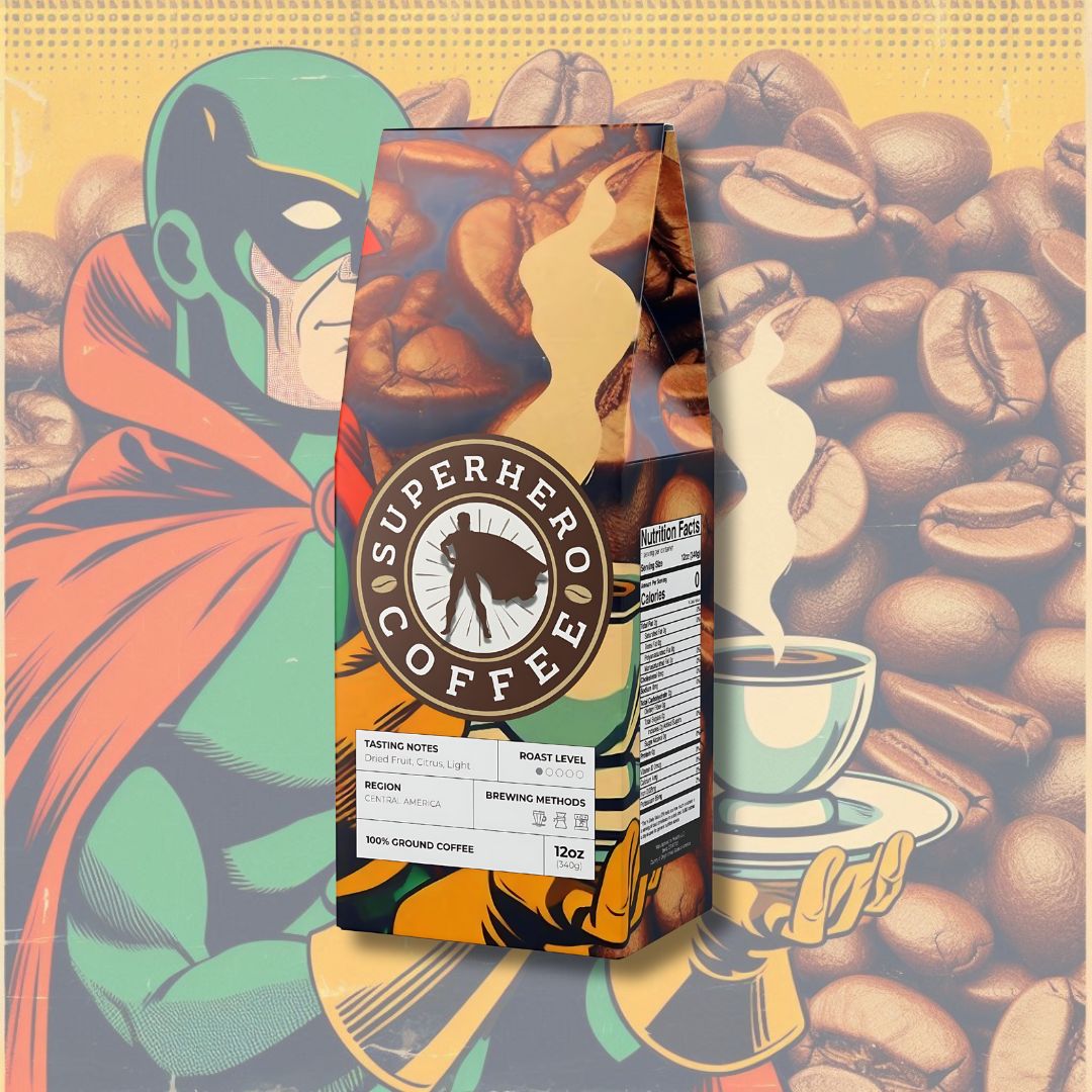 High Lakes Coffee Blend (Light Roast) - Superhero Coffee